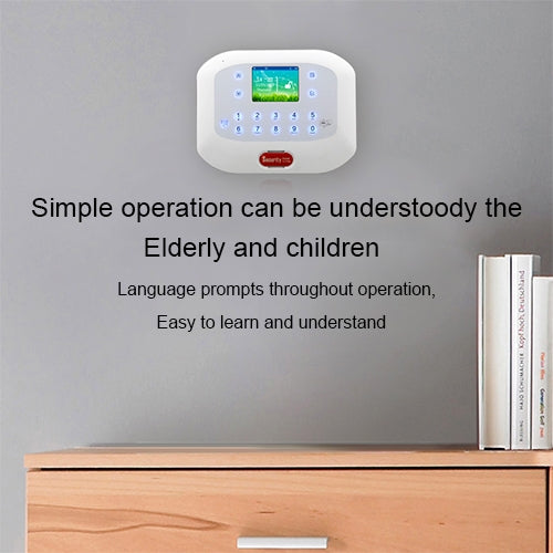 DY-GSM50A 8 in 1 Kit 315MHz / 433MHz Wireless GSM/PSTN Intelligent Anti-Burglar Alarm System, Touch Panel LCD Screen, DY-GSM50A DY-GSM50A 8 in 1 Kit 315MHz / 433MHz Wireless GSM/PSTN Intelligent Anti-Burglar Alarm System, Touch Panel LCD Screen, DY-GSM50A